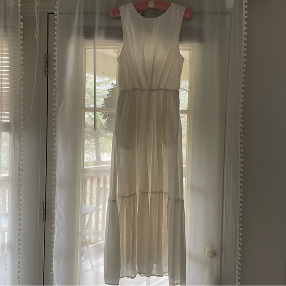Banana Republic Open Back Maxi Dress - Picture 3 of 14
